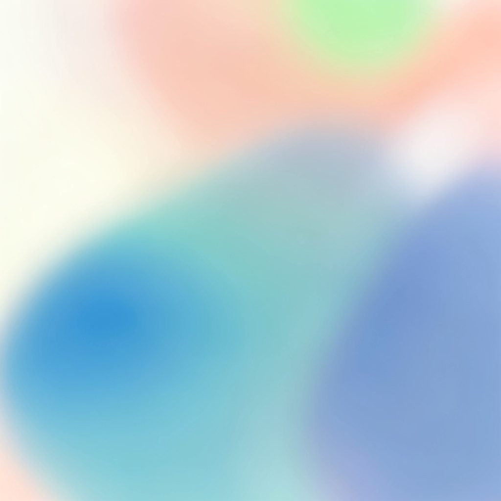 A wide abstract gradient of muted cream, pale taupe, and dusty blue, arranged in soft horizontal bands.